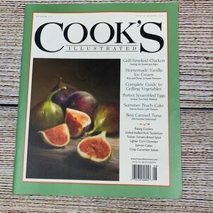 Cook's‎ Illustrated Magazine [July August 2011] Recipes Grill Vanilla Ice Cream